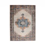 Dutchbone Mahal Vloerkleed Blauw