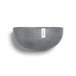Ecopots Sofia Muur Bloempot B 43 x D 25 cm - Blauwgrijs