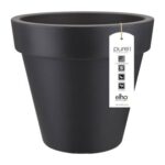 Elho Pure Round Bloempot 50 cm Antraciet