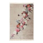 Essenza Flower Statement Vloerkleed 120 x 180 cm - Stone
