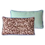 HKliving Printed Brown Sierkussen 35 x 60 cm
