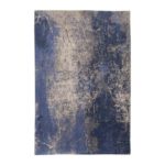 Louis de Poortere Mad Men 8629 Abyss Blue Vloerkleed