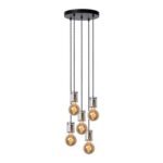Lucide Gelka Hanglamp - FumÃ©