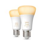 Philips Hue White Lichtbron - E27 - 2-pack