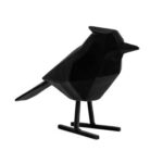 pt, Bird Decoratief Object - Zwart (Stof)