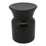vtwonen Metal Matt Black Bijzettafel 36 x 46 cm - Zwart