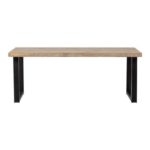 Woood Tablo Eettafel 200 x 90 - Bruin Visgraat