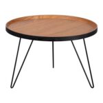 Woood Zilver Salontafel - Naturel