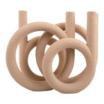 pt, Kandelaar Rings - Zand